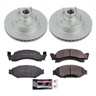 PowerStop® - Z23 Evolution Geomet® Plain Front Brake Kit