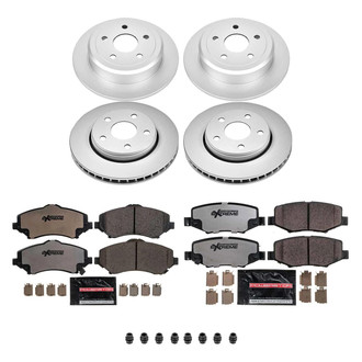 PowerStop® - Z36 Evolution Geomet® Plain Brake Kit