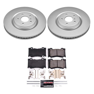 PowerStop® - Z23 Evolution Geomet® Plain Front Brake Kit