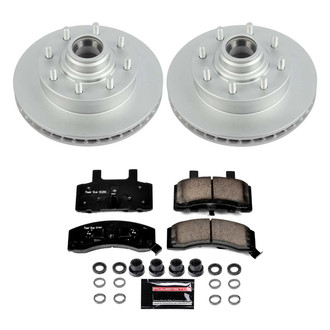 PowerStop® - Z23 Evolution Geomet® Plain Front Brake Kit