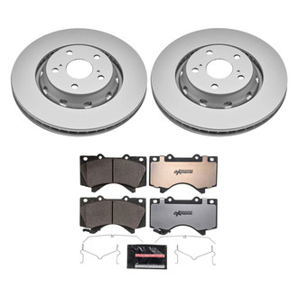 PowerStop® - Z36 Evolution Geomet® Plain Front Brake Kit