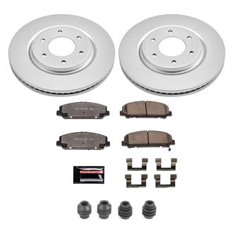 PowerStop® - Z36 Evolution Geomet® Plain Front Brake Kit