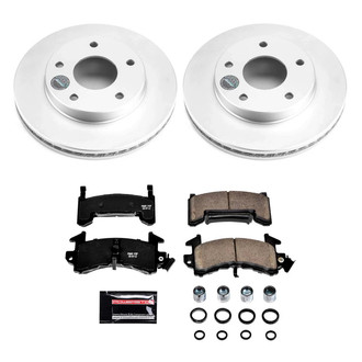 PowerStop® - Z23 Evolution Geomet® Plain Front Brake Kit