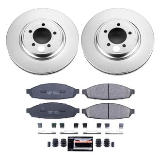 PowerStop® - Z23 Evolution Geomet® Plain Front Brake Kit