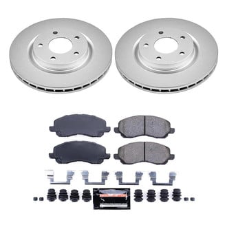 PowerStop® - Z23 Evolution Geomet® Plain Front Brake Kit
