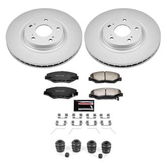 PowerStop® - Z36 Evolution Geomet® Plain Front Brake Kit