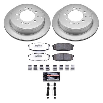 PowerStop® - Z36 Evolution Geomet® Plain Rear Brake Kit
