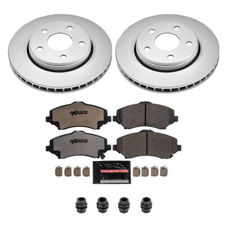 PowerStop® - Z36 Evolution Geomet® Plain Front Brake Kit