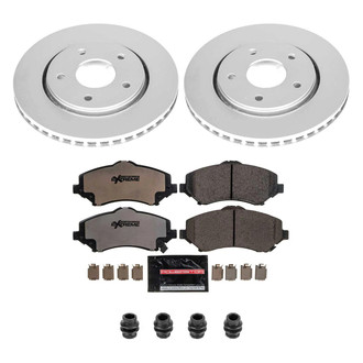 PowerStop® - Z36 Evolution Geomet® Plain Front Brake Kit