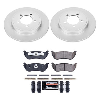 PowerStop® CPK3150-23 - Z23 Evolution Geomet® Plain Rear Brake Kit