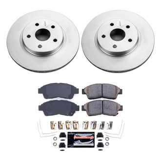 PowerStop® - Z23 Evolution Geomet® Plain Front Brake Kit