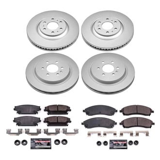 PowerStop® - Z23 Evolution Geomet® Plain Brake Kit