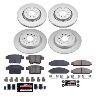 PowerStop® - Z23 Evolution Geomet® Plain Brake Kit