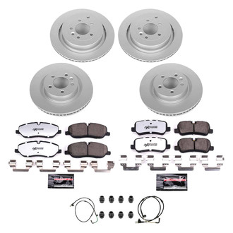 PowerStop® - Z36 Evolution Geomet® Plain Front and Rear Brake Kit