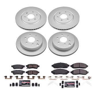 PowerStop® - Z23 Evolution Geomet® Plain Brake Kit