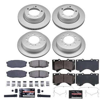 PowerStop® - Z23 Evolution Geomet® Plain Front and Rear Brake Kit