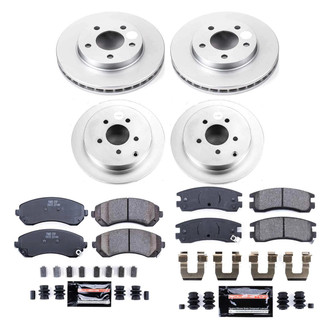 PowerStop® - Z23 Evolution Geomet® Plain Brake Kit