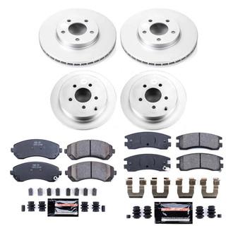 PowerStop® - Z23 Evolution Geomet® Plain Brake Kit