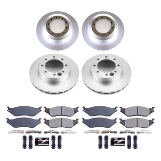 PowerStop® - Z23 Evolution Geomet® Plain Front and Rear Brake Kit