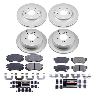 PowerStop® - Z23 Evolution Geomet® Plain Brake Kit