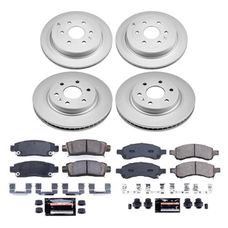 PowerStop® - Z23 Evolution Geomet® Plain Brake Kit