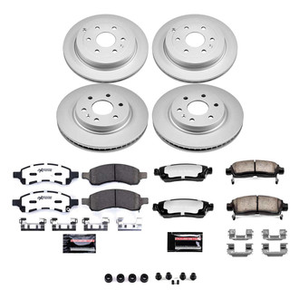 PowerStop® - Z36 Evolution Geomet® Plain Brake Kit