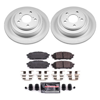 PowerStop® - Z23 Evolution Geomet® Plain Rear Brake Kit