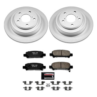 PowerStop® - Z23 Evolution Geomet® Plain Rear Brake Kit