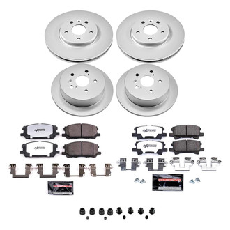 PowerStop® - Z36 Evolution Geomet® Plain Brake Kit