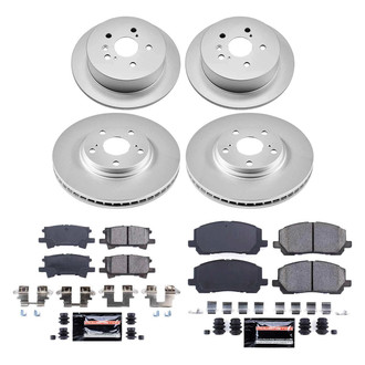 PowerStop® - Z23 Evolution Geomet® Plain Brake Kit