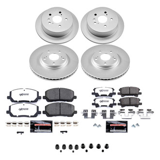 PowerStop® - Z36 Evolution Geomet® Plain Brake Kit