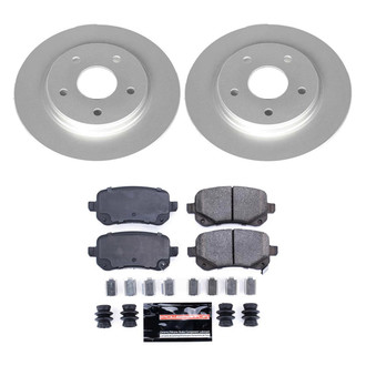 PowerStop® - Z23 Evolution Geomet® Plain Rear Brake Kit
