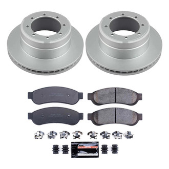 PowerStop® - Z23 Evolution Geomet® Plain Rear Brake Kit