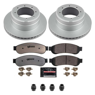 PowerStop® - Z36 Evolution Geomet® Plain Rear Brake Kit