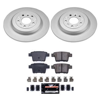 PowerStop® - Z23 Evolution Geomet® Plain Rear Brake Kit