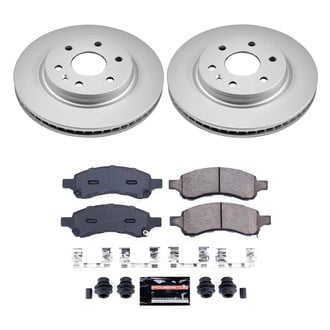 PowerStop® - Z23 Evolution Geomet® Plain Front Brake Kit