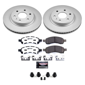 PowerStop® CPK4657-36 - Z36 Evolution Geomet® Plain Front Brake Kit