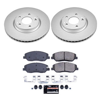 PowerStop® - Z23 Evolution Geomet® Plain Front Brake Kit