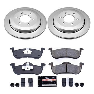 PowerStop® - Z23 Evolution Geomet® Plain Rear Brake Kit