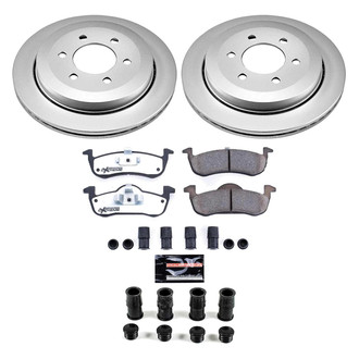 PowerStop® - Z36 Evolution Geomet® Plain Rear Brake Kit
