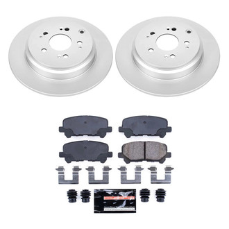 PowerStop® - Z23 Evolution Geomet® Plain Rear Brake Kit