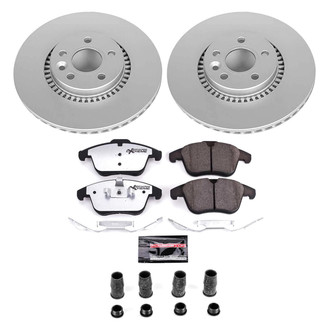 PowerStop® - Z36 Evolution Geomet® Plain Front Brake Kit