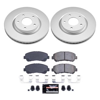 PowerStop® - Z23 Evolution Geomet® Plain Front Brake Kit