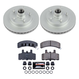 PowerStop® - Z23 Evolution Geomet® Plain Front Brake Kit