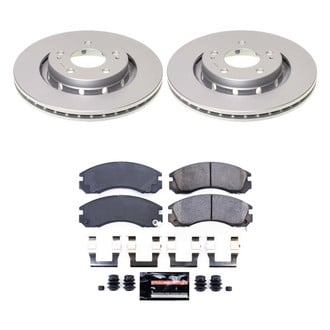 PowerStop® - Z23 Evolution Geomet® Plain Front Brake Kit