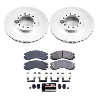 PowerStop® - Z23 Evolution Geomet® Plain Front Brake Kit