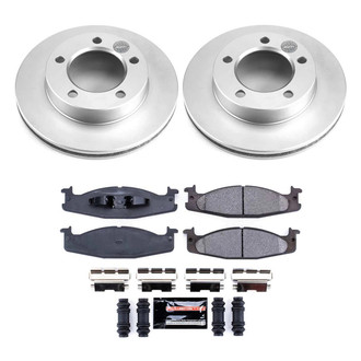 PowerStop® - Z23 Evolution Geomet® Plain Front Brake Kit