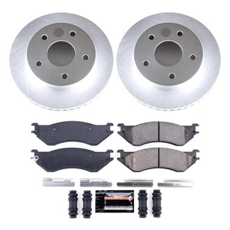 PowerStop® - Z23 Evolution Geomet® Plain Front Brake Kit