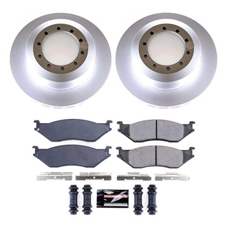 PowerStop® - Z23 Evolution Geomet® Plain Front Brake Kit
