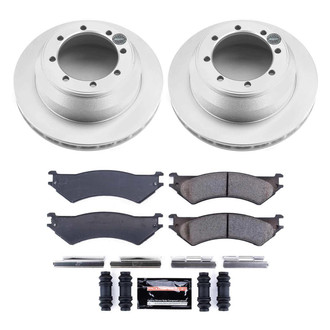 PowerStop® - Z23 Evolution Geomet® Plain Rear Brake Kit